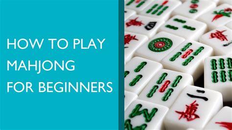 how to play mahjong youtube